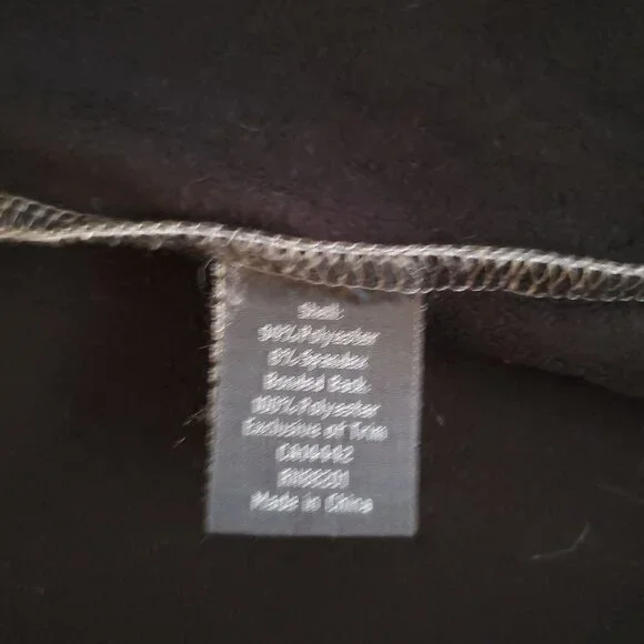 Mondetta Women's Full Zip Front Fleece Lined Plaid Coat Bonded Jacket Sz Medium - Picture 15 of 16